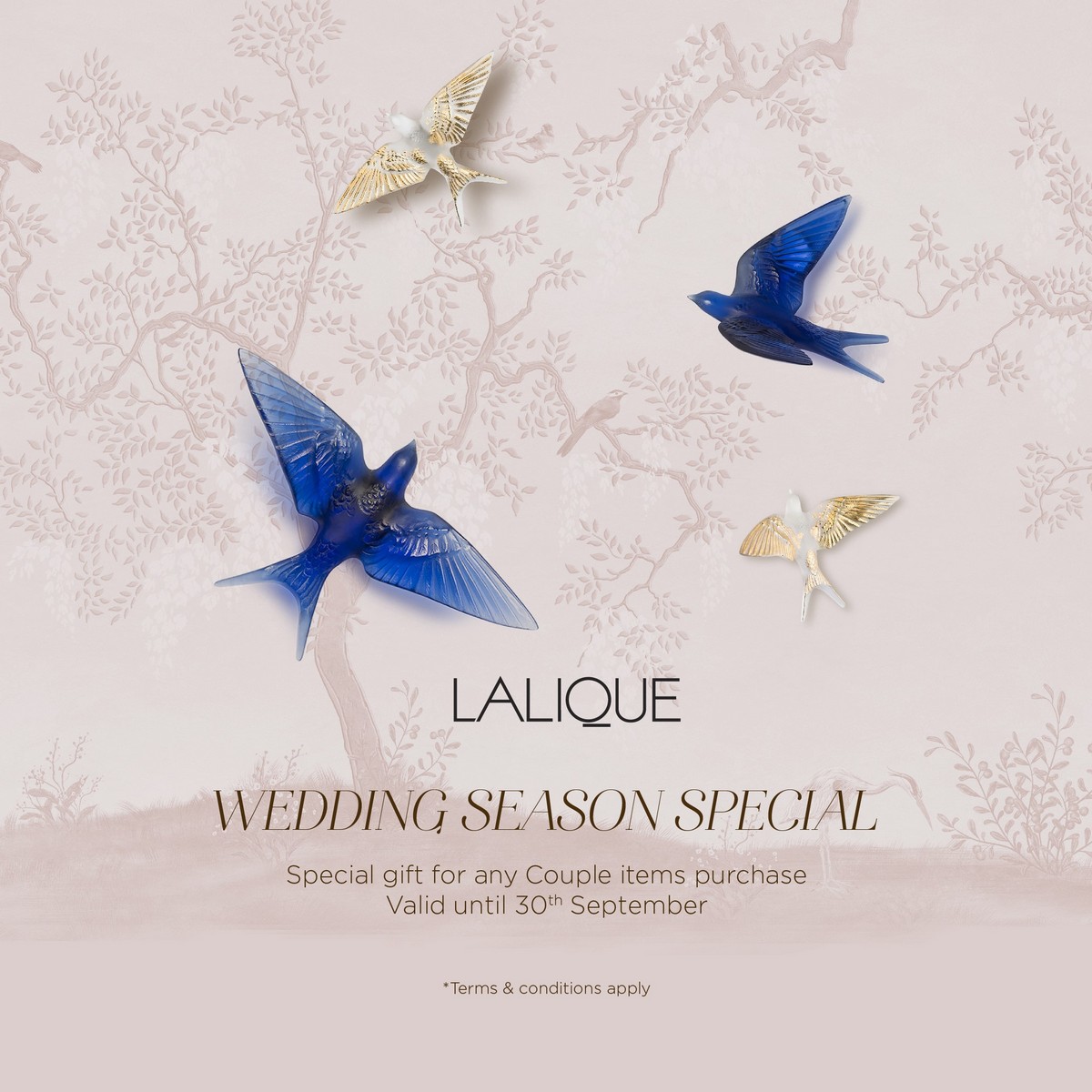 Quà tặng lãng mạn mùa cưới từ Lalique 1