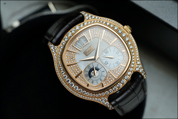 Cận cảnh đồng hồ kim cương tiền tỷ Piaget 5
