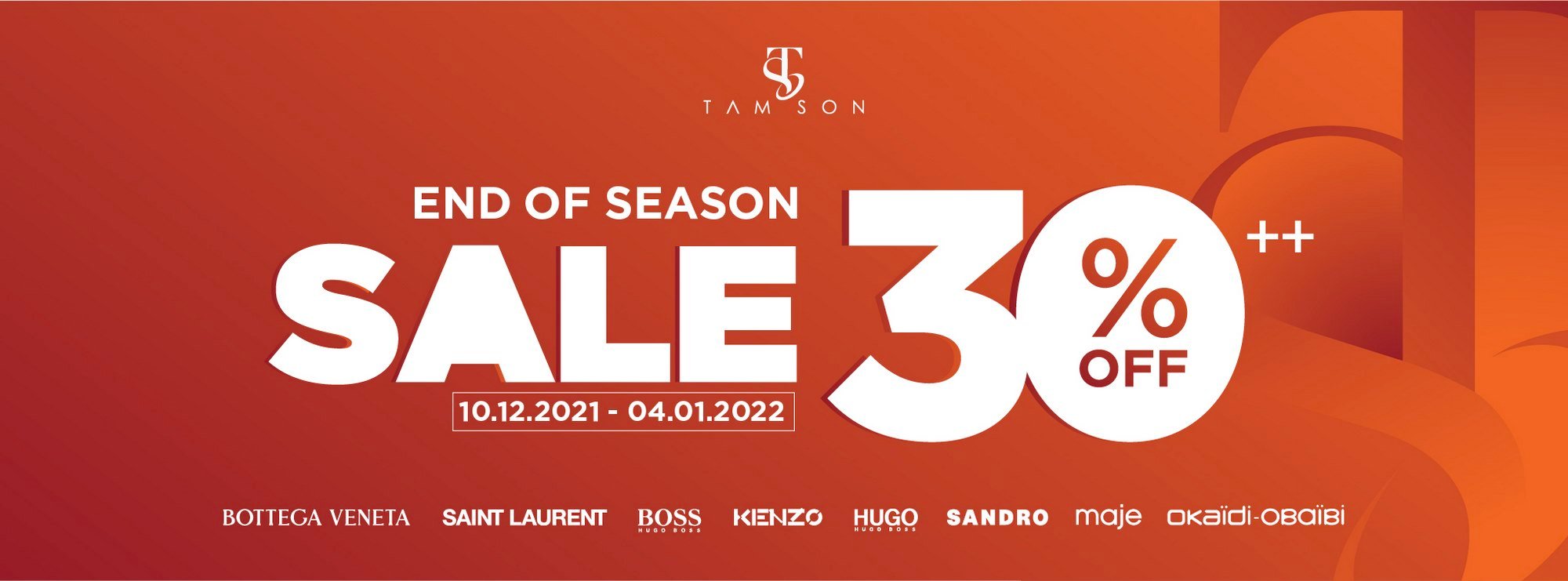 End Of Season Sale FW21 - Tamson 1