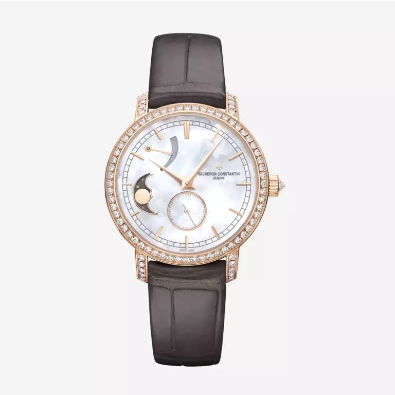 Đồng Hồ Traditionelle Moon Phase 36Mm Pink Gold