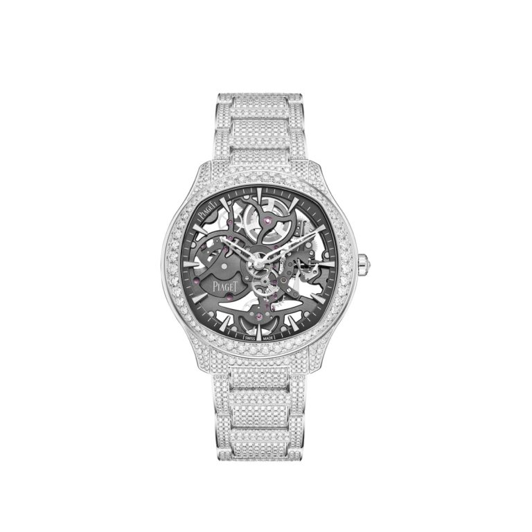 Đồng hồ Piaget Polo Skeleton Watch – Automatic White Gold Diamond