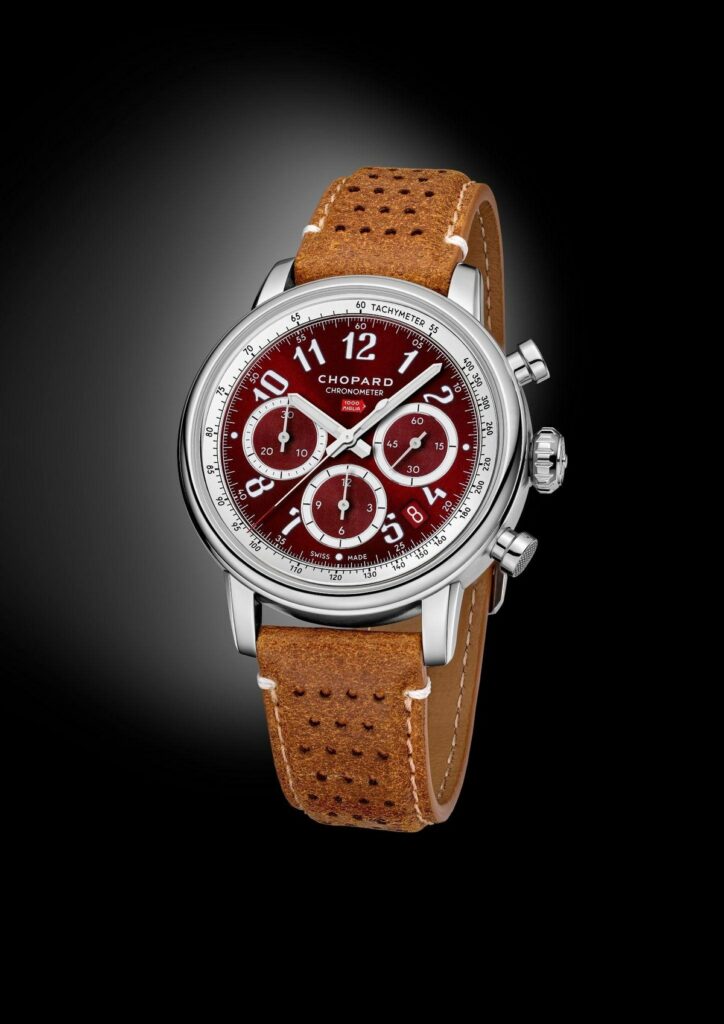 CHOPARD LÀM MỚI DI SẢN MILLE MIGLIA BẰNG MẪU ĐỒNG HỒ MẶT SỐ 40,5MM 8 CHOPARD LÀM MỚI DI SẢN MILLE MIGLIA BẰNG MẪU ĐỒNG HỒ MẶT SỐ 40,5MM 7