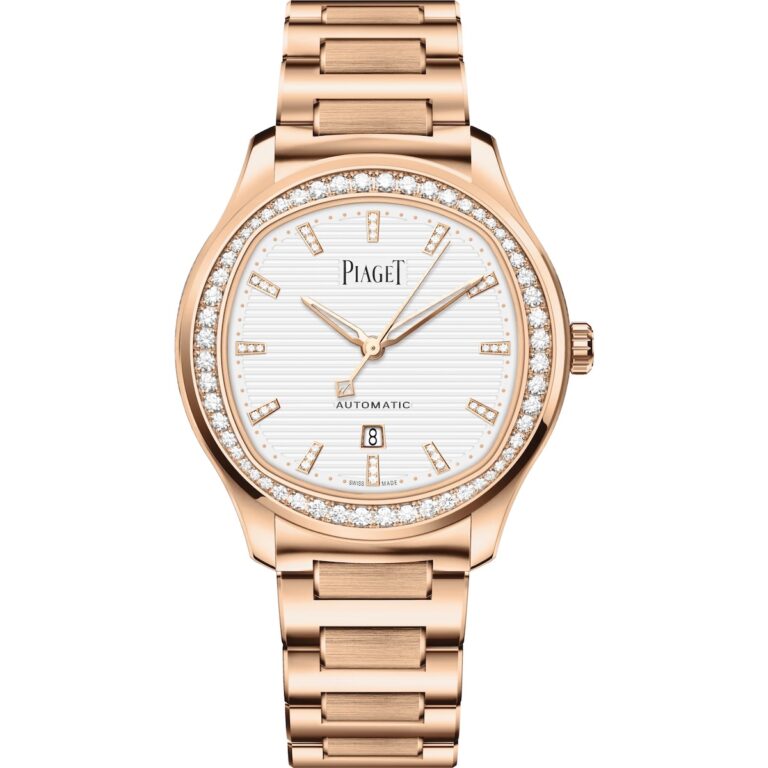 Đồng hồ Piaget Polo Date Watch – Automatic Rose Gold Diamond