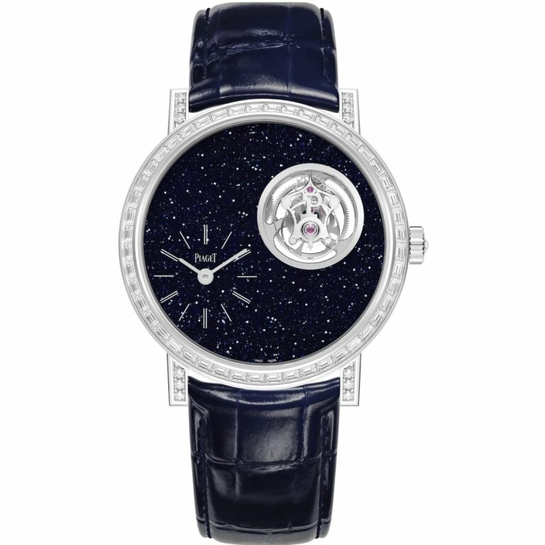 Đồng hồ Altiplano Tourbillon High Jewelry watch – Mechanical White Gold Diamond Ultra-Thin