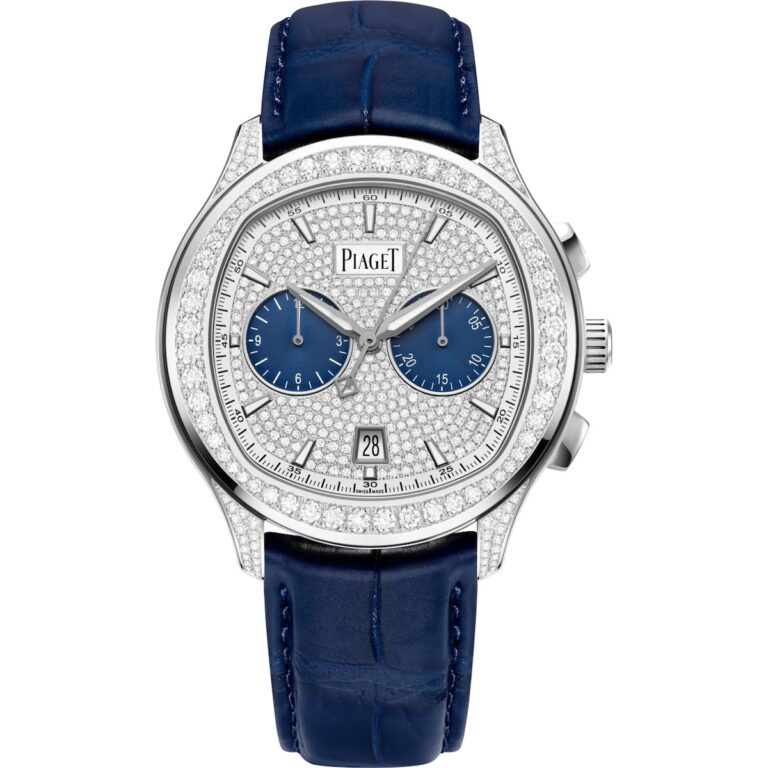 Đồng hồ Piaget Polo Chronograph Watch – Automatic White Gold Diamond