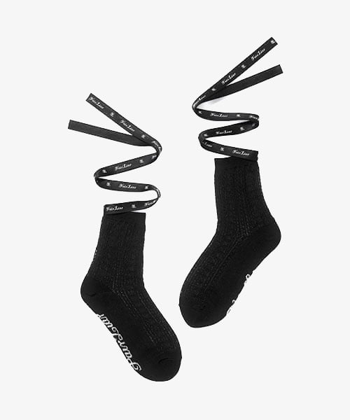 Tất Mash Ribbon Ankle Socks