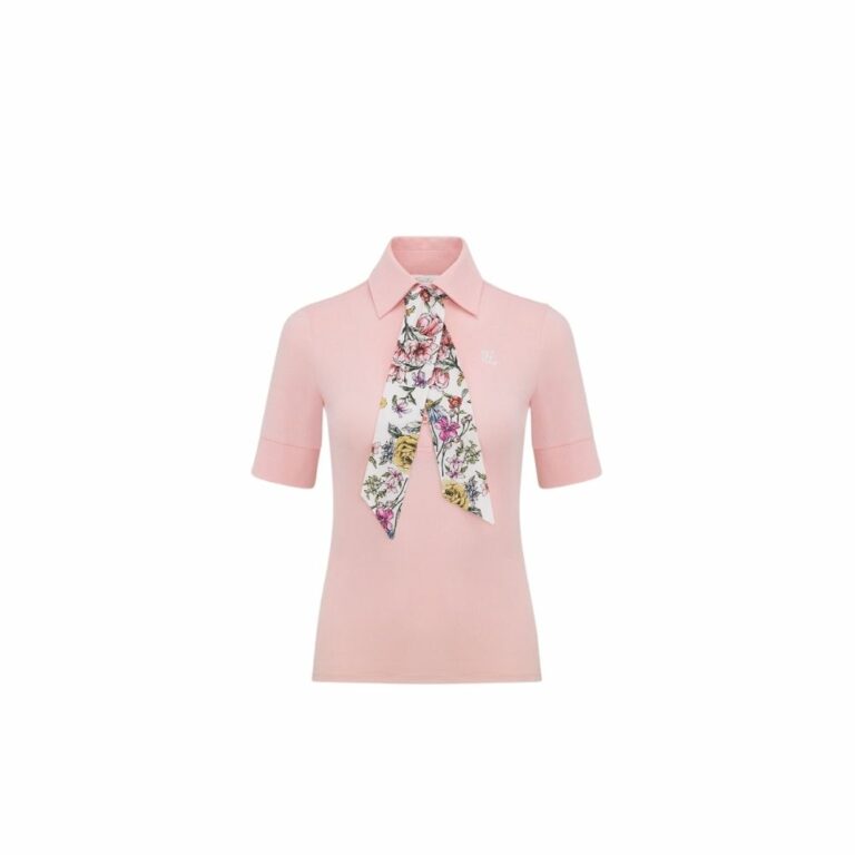 Áo Flower Scarf Set T-Shirt