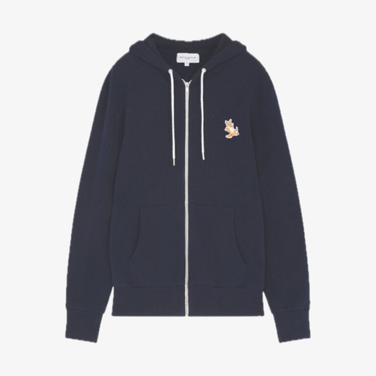 Áo Zipped Hoodie Chillax Fox Patch