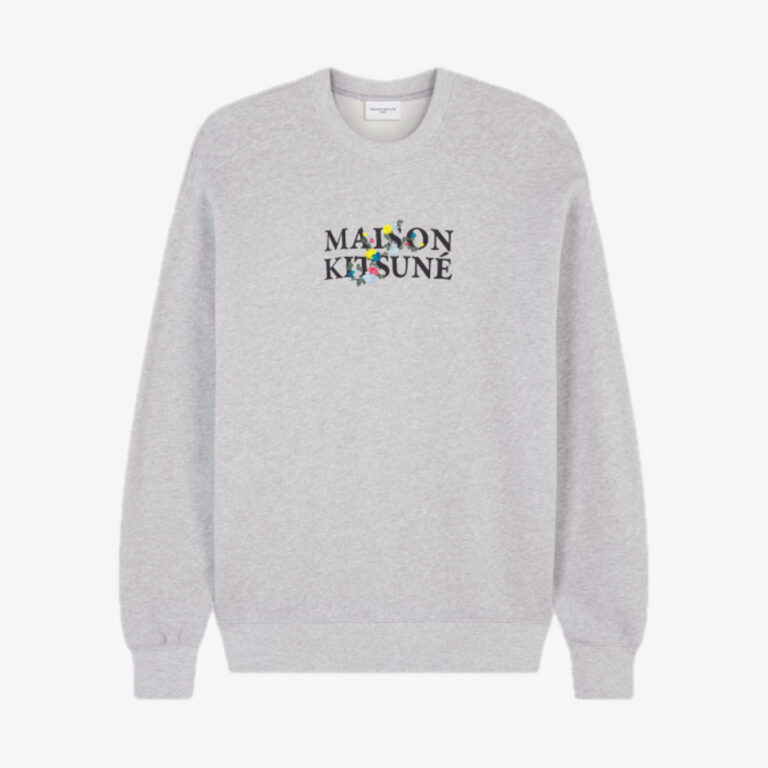 Áo Sweatshirt Maison Kitsune Flowers Comfort