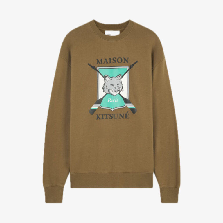 Áo Sweatshirt College Fox Printed Comfort