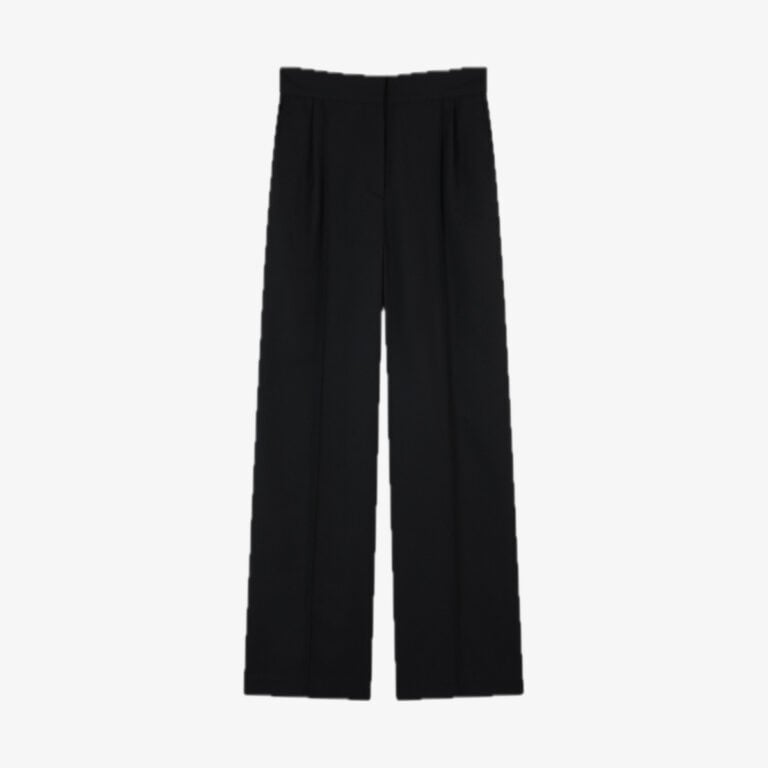 Quần Double Pleat Pants In Cotton Gabardine