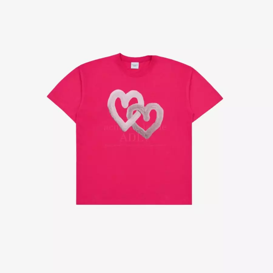 Áo thun họa tiết trái tim