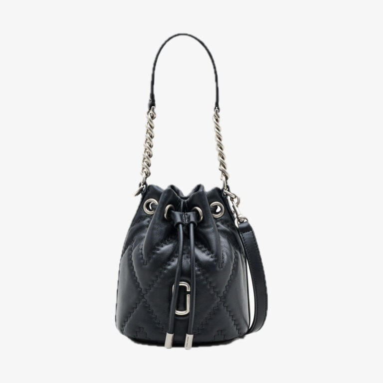 The Quilted Leather J Marc Bucket Bag