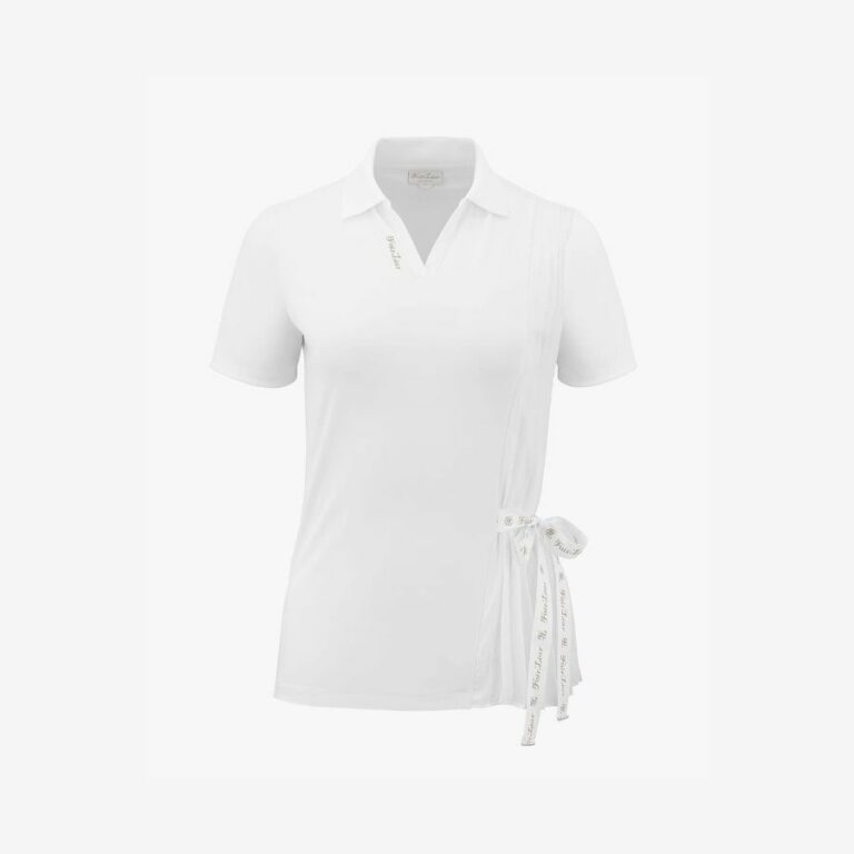 Áo Pleats Ribbon T-Shirt