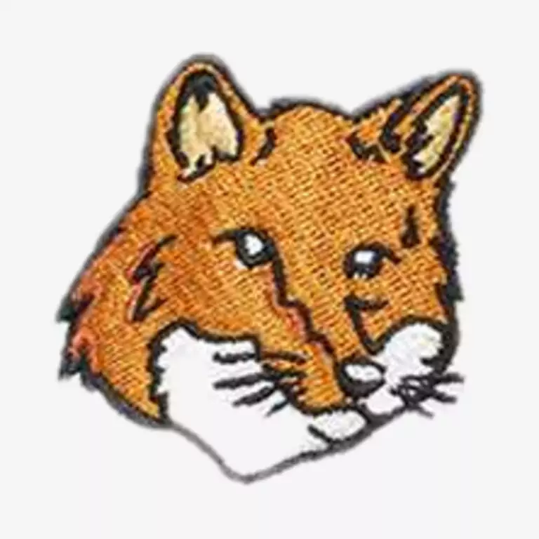 Mũ Large Fox Head Embroidery 6P