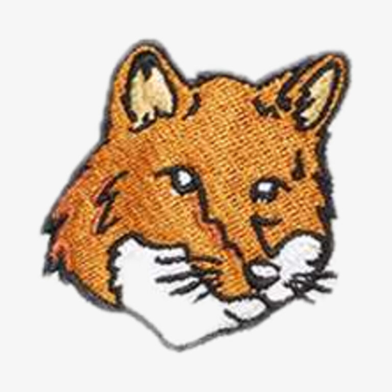 Mũ Large Fox Head Embroidery 6P