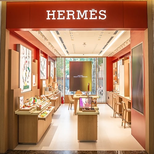 Hermès khai trương hai gian hàng mỹ phẩm tại các trung tâm thương mại lớn nhất Hà Nội 13