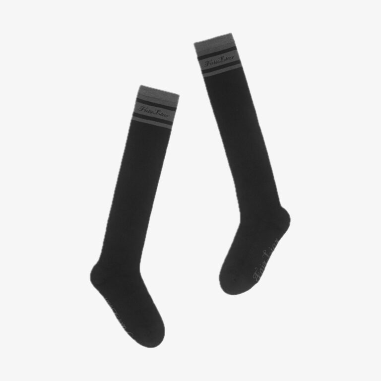 Tất Logo jacquard knee socks