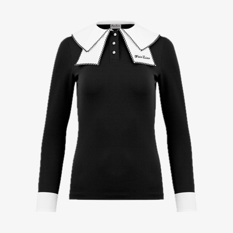 Áo Double collar button-up shirt