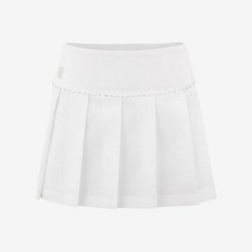 Seersucker Pleats Skirt