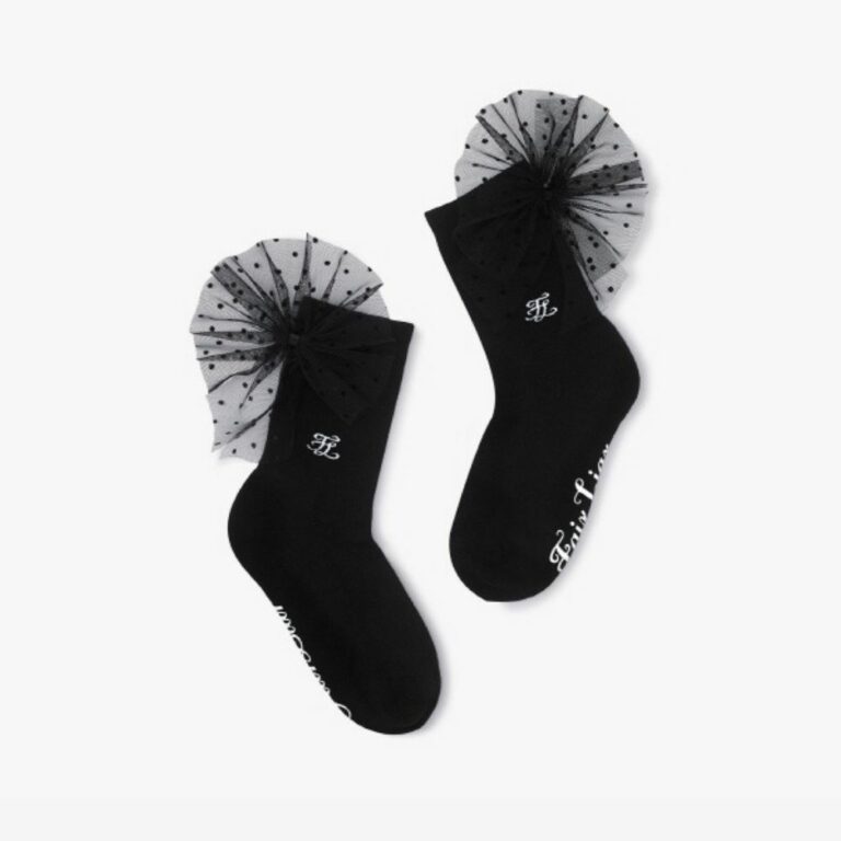 Sha Ribbon Ankle Socks