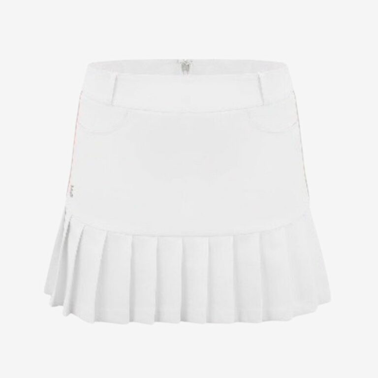 Chân Váy Half Pleated Skirt With Bottom Flare