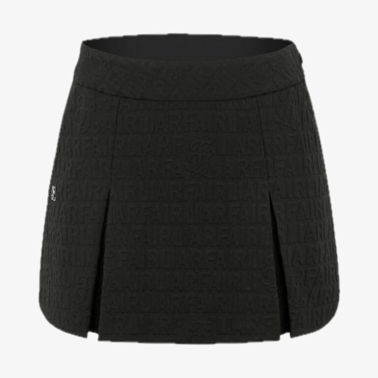 Chân Váy Logo Jacquard Band Skirt