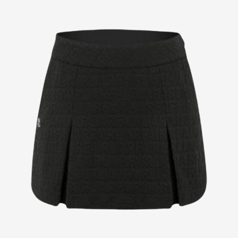 Logo Jacquard Band Skirt