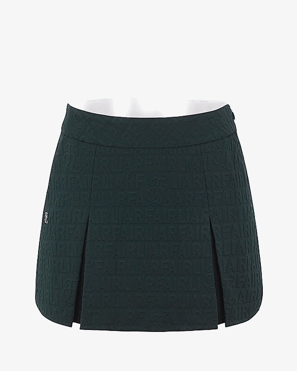 Logo Jacquard Band Skirt