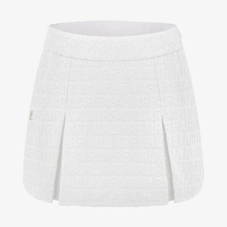 Chân Váy Logo Jacquard Band Skirt