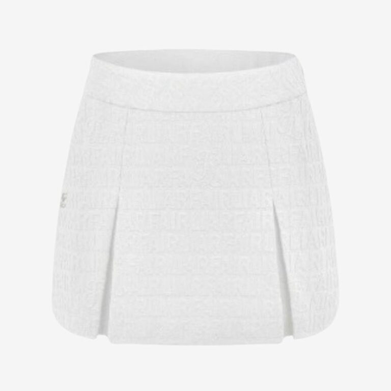 Logo Jacquard Band Skirt