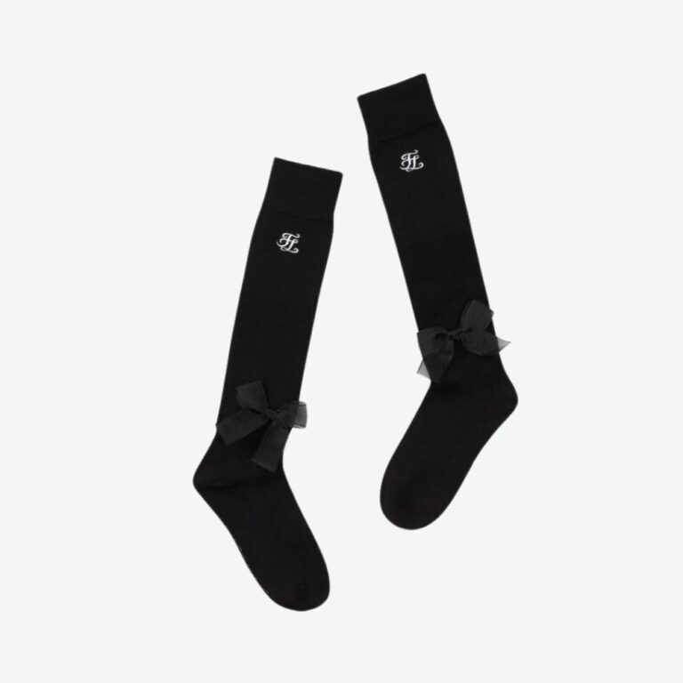 Ribbon Detachable Knee Socks