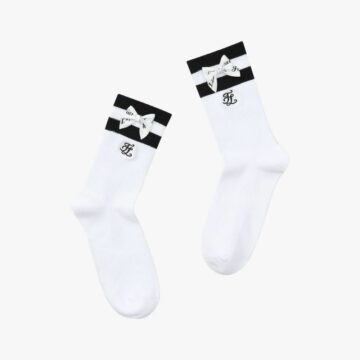 Ribbbon Logo Socks