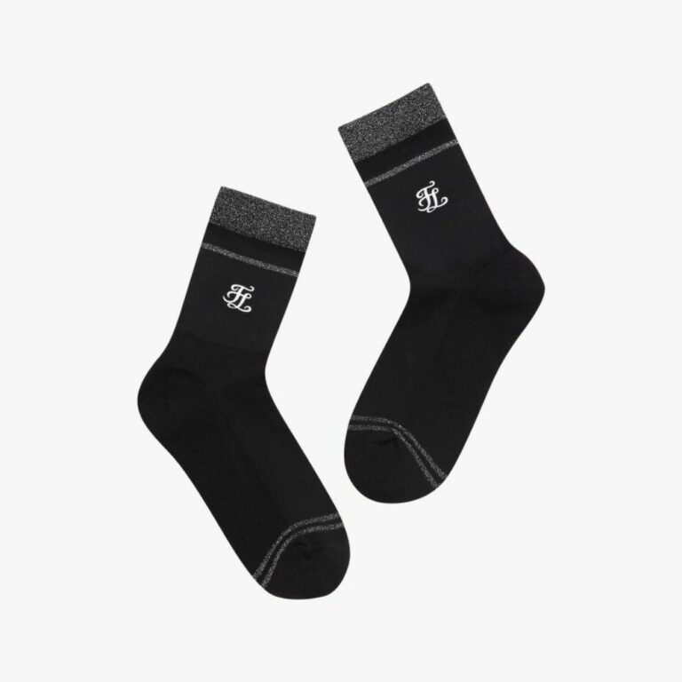 Glitter Point Socks