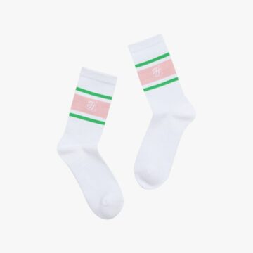 Stripe Logo Socks