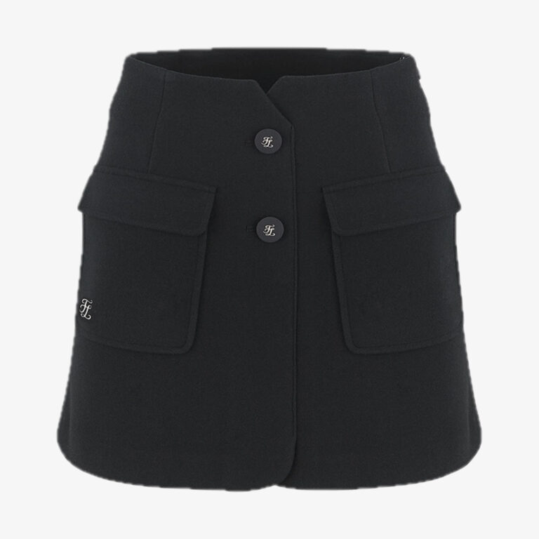 Chân váy High-Waist Button H-Line Skirt