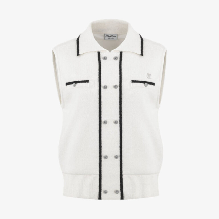 Áo Double-button windproof vest