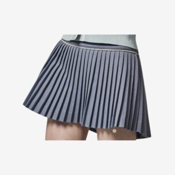 Pearl Flare Pleated Skirt