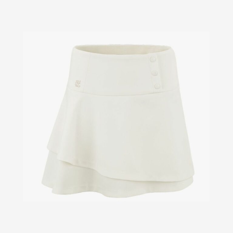 High-Waist Double Flare Skirt