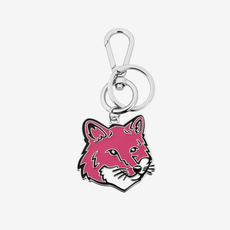 Móc Khóa Bold Fox Head Metal Keyring