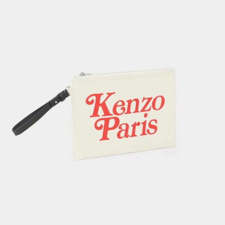 KENZO UTILITY’ LARGE CANVAS POUCH