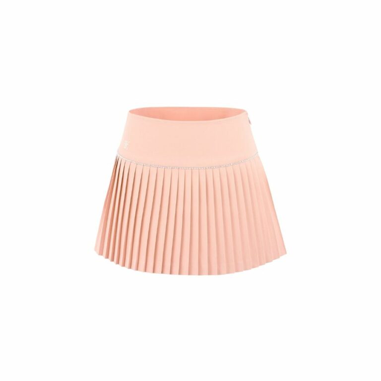 Váy Bead Ball Flare Pleated Skirt