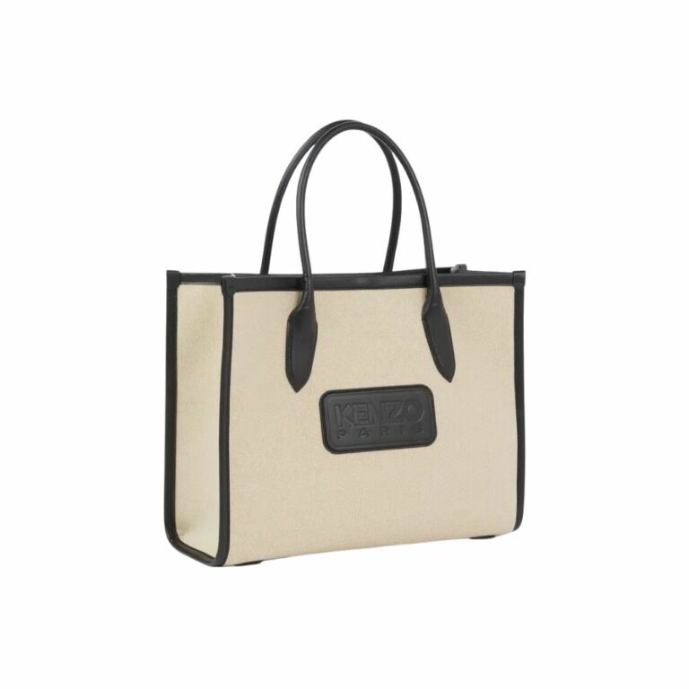 Túi Tote KENZO 18′ LARGE CANVAS AND LEATHER