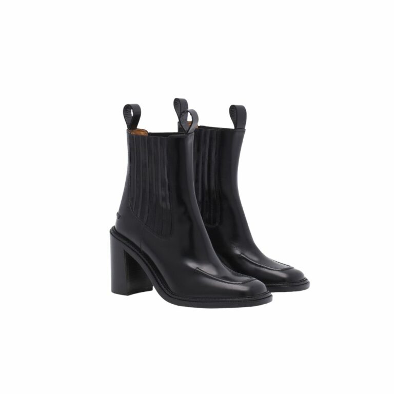 Giày Leather Low Chelsea Boots