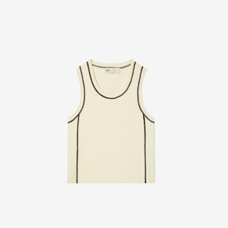 Áo Viscose Cropped Knit Tank