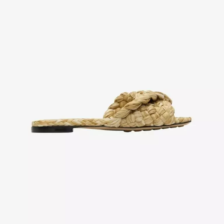 Sandal Raffia Stretch Flat