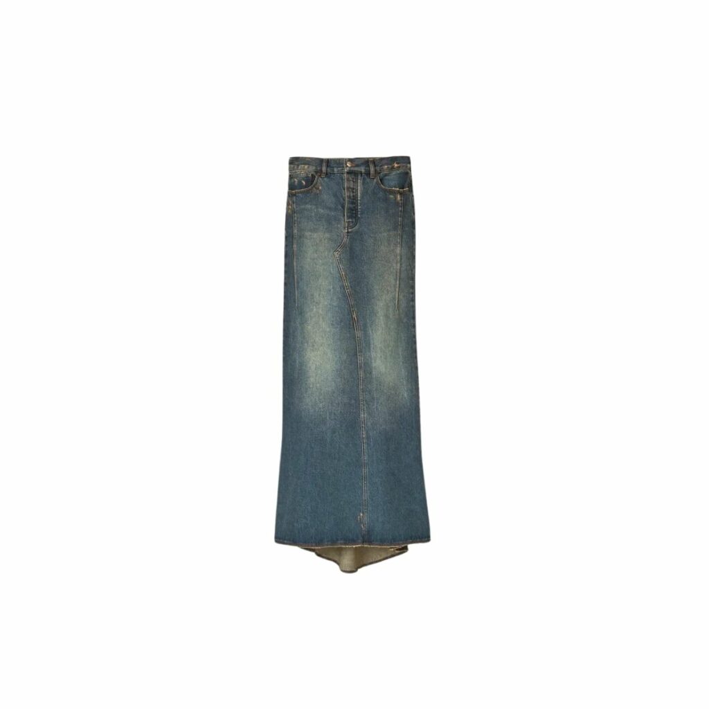 Chân váy dài Denim