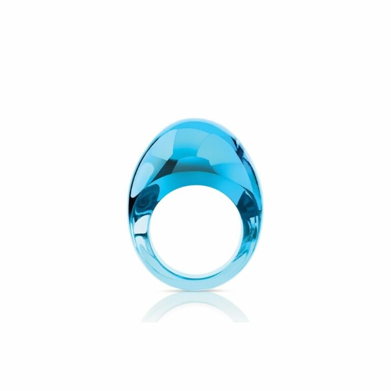 Nhẫn Cabochon Light Blue Size 51