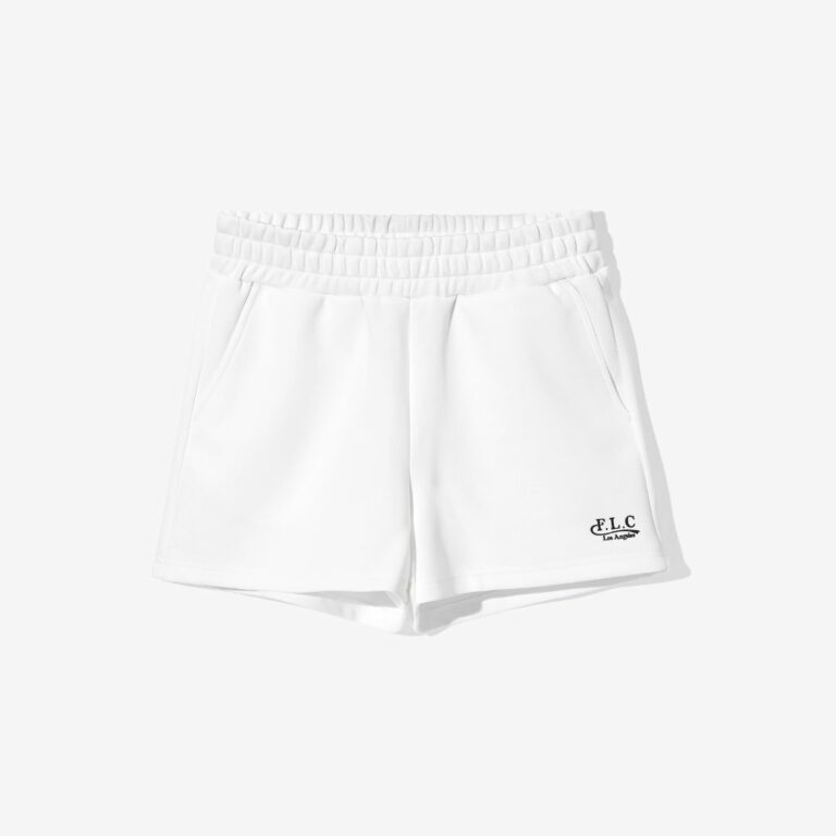 Quần shorts FLC Essential Gym – Trắng