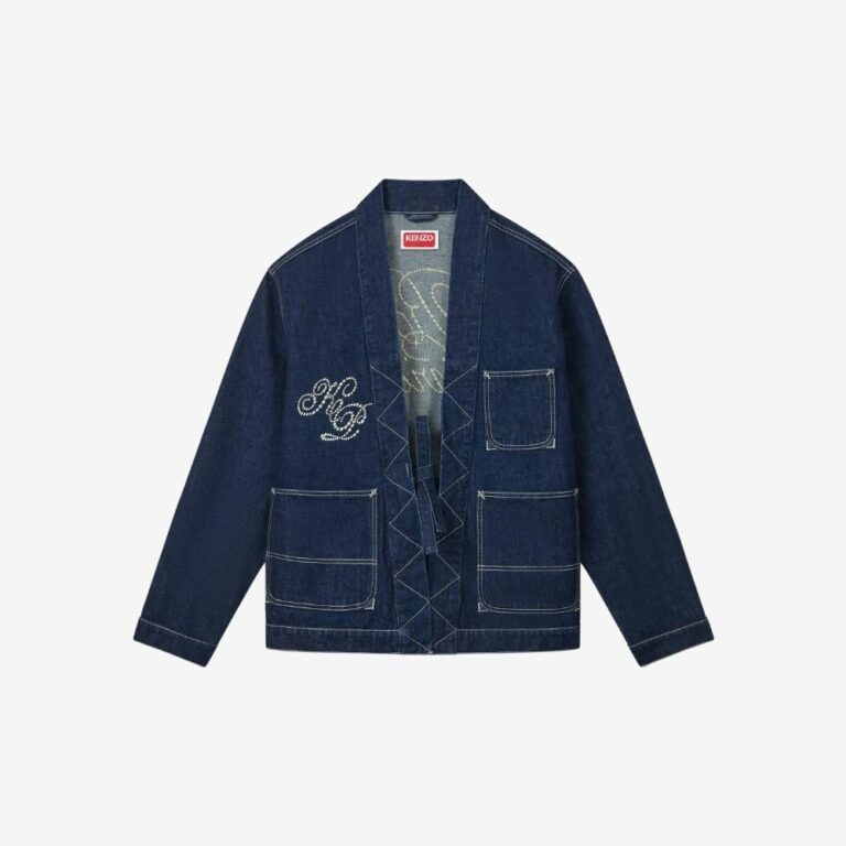 Áo khoác kimono denim Nhật Bản KENZO Constellation